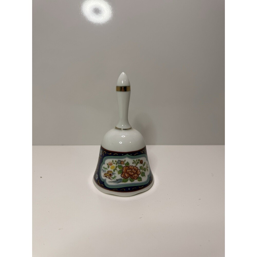 Vintage Japanese Porcelain Bell Floral‎ Design “Made in Japan” Collectible